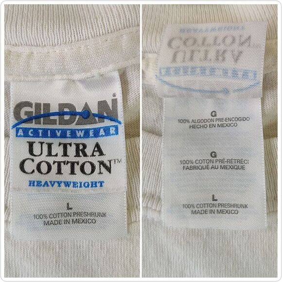 Vintage 2002 Verizon "do you get it now?" white company tee L - Picture 7 of 9